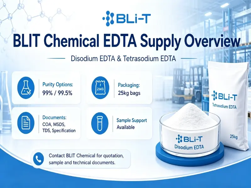 Disodium EDTA vs Tetrasodium EDTA: Differences, Applications & Supplier Guide 1 Disodium EDTA(EDTA 2Na,CAS 139-33-3) and Tetrasodium EDTA(EDTA 4Na,CAS 67401-50-7) China factory and best price