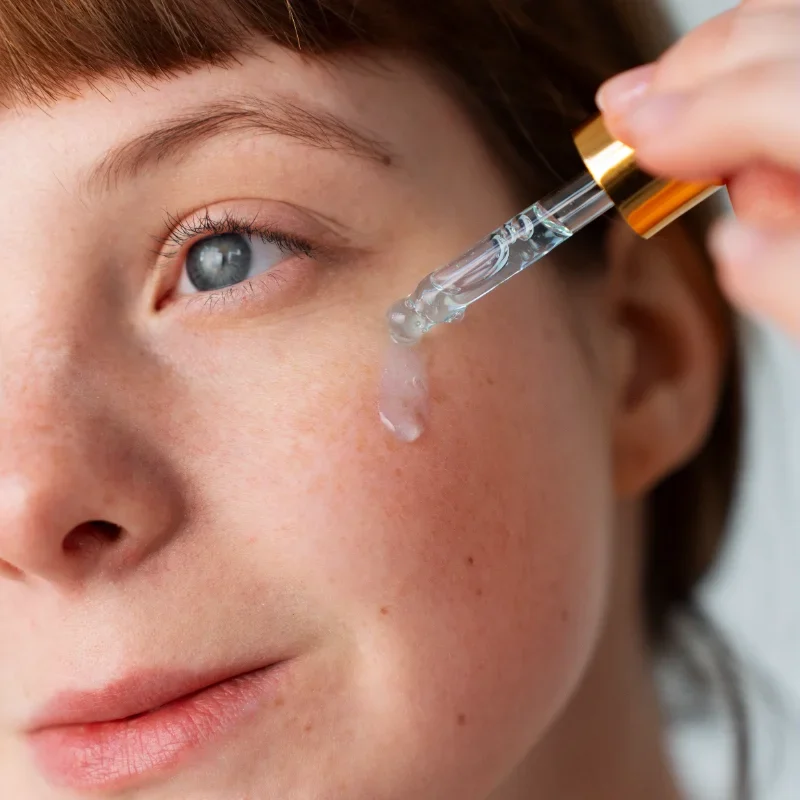 Application chart for tranexamic acid in skincare formulation